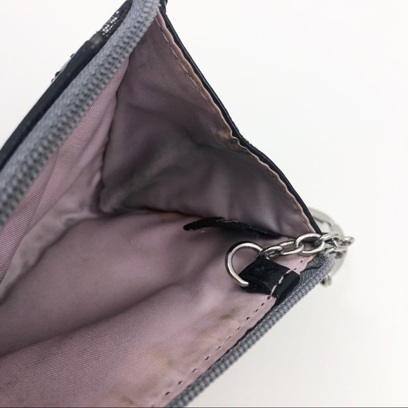 Coach Madison Lurex Zebra Print Coin Purse - Picture 7 of 10